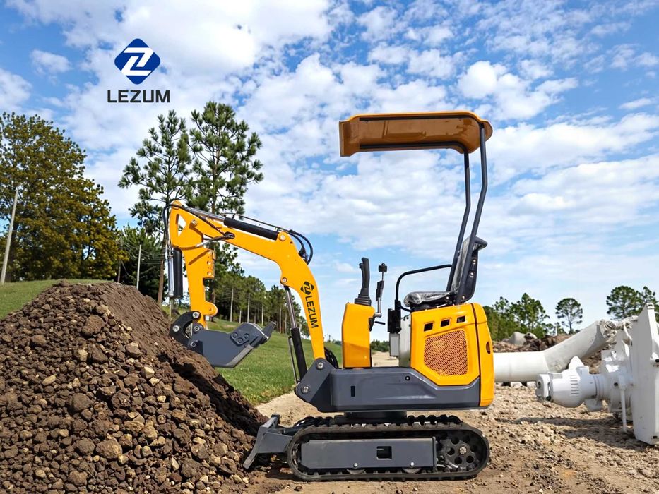 LEZUM DY10 Продавам нови, евтини китайски мини багери