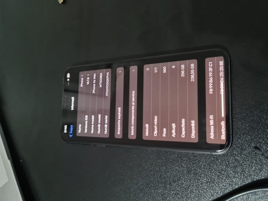 Iphone xs max 256 gb