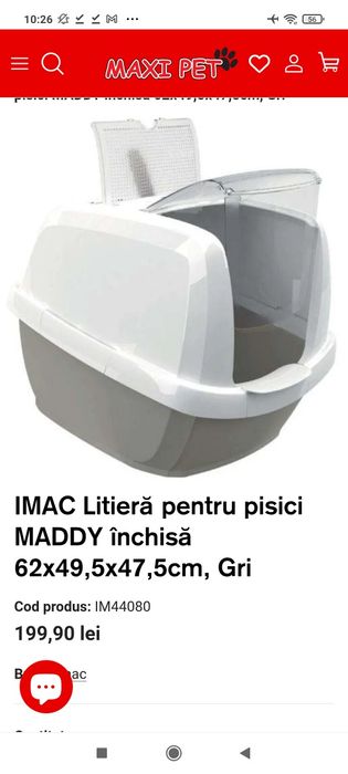 Cusca transport pat casuta cotet caini pisici litiera acoperita ikea