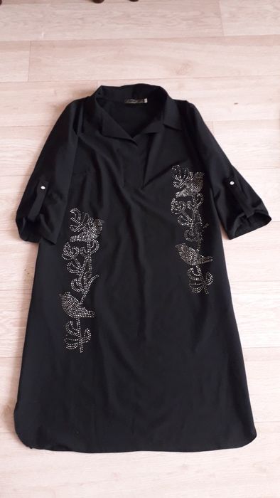 Вечернее платье.чёрный свет.