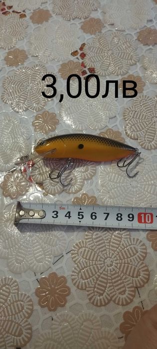 Рибарски принадлежности -воблери,улова и влакна