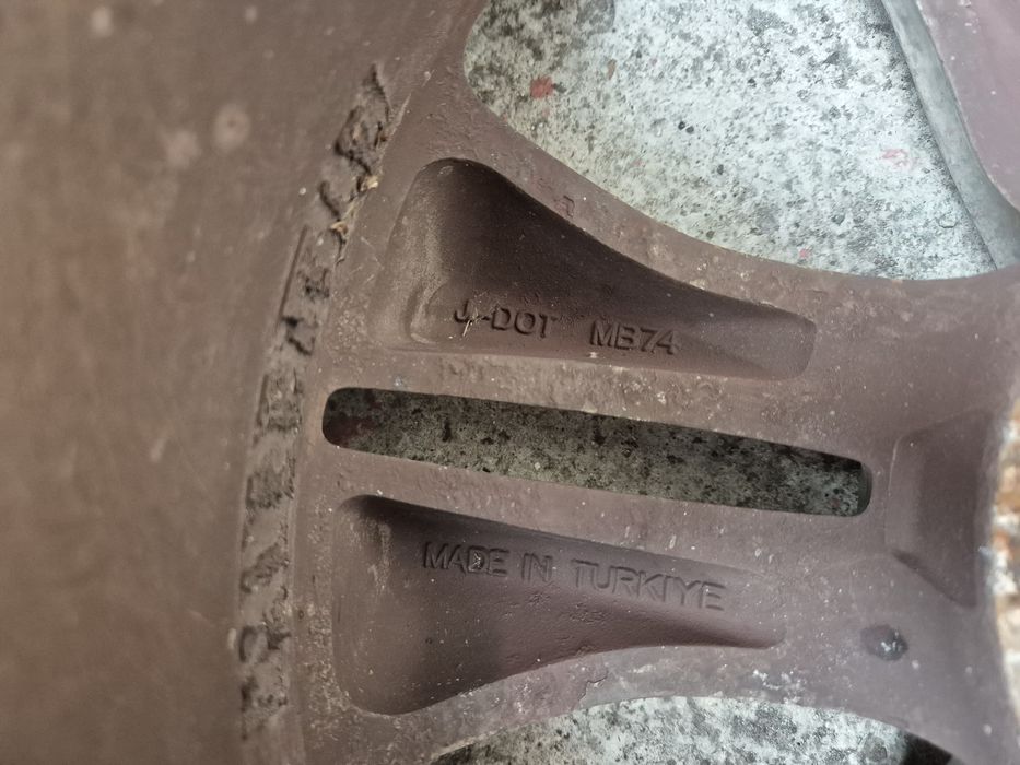 Алуминиеви джанти 6.5J x 17 ET40 за Nissan
