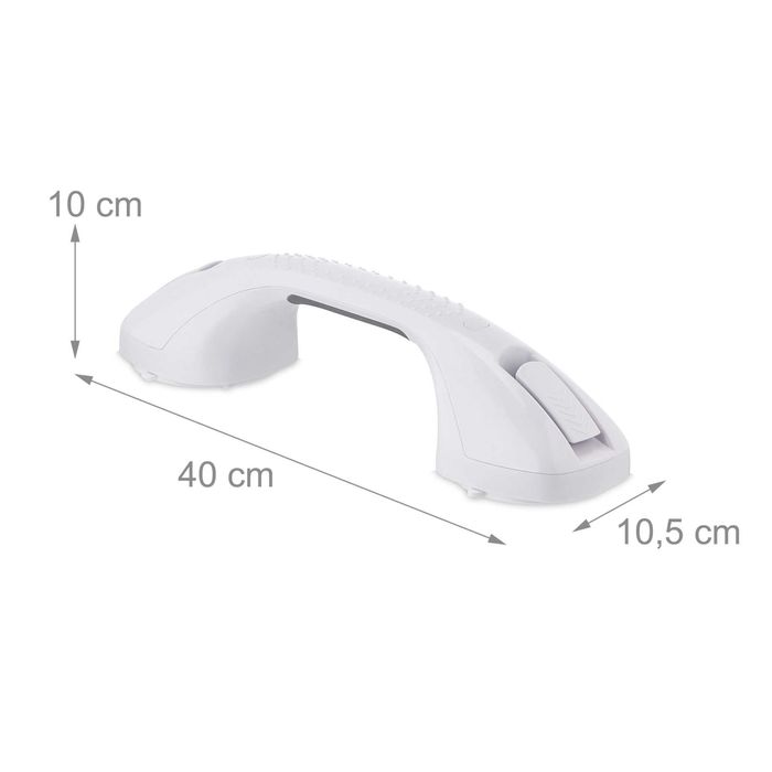 Maner de sustinere pentru baie sau dus cu ventuze antiderapant 40 cm