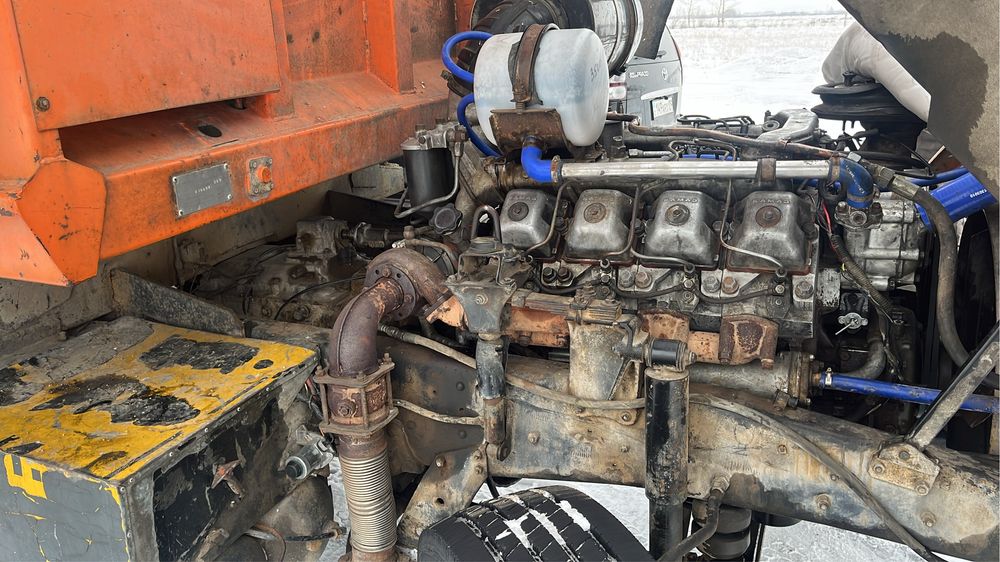 Двигатель камаз  евро 1 с коробкой