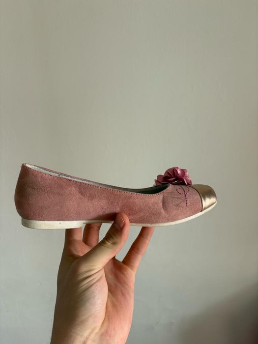 Туфли девочковые черные