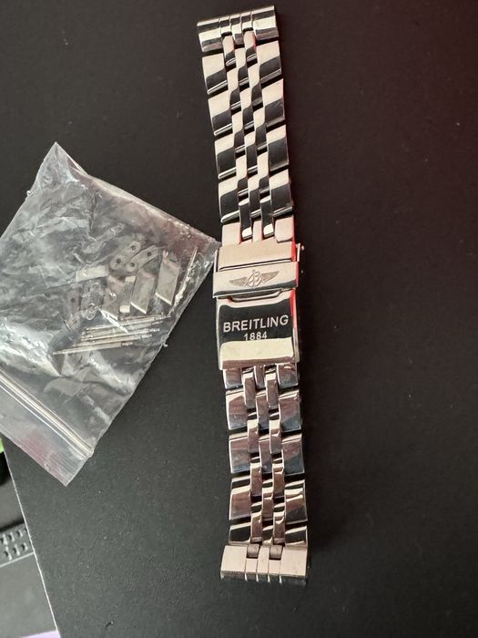 Bratara Breitling completa , 22 mm