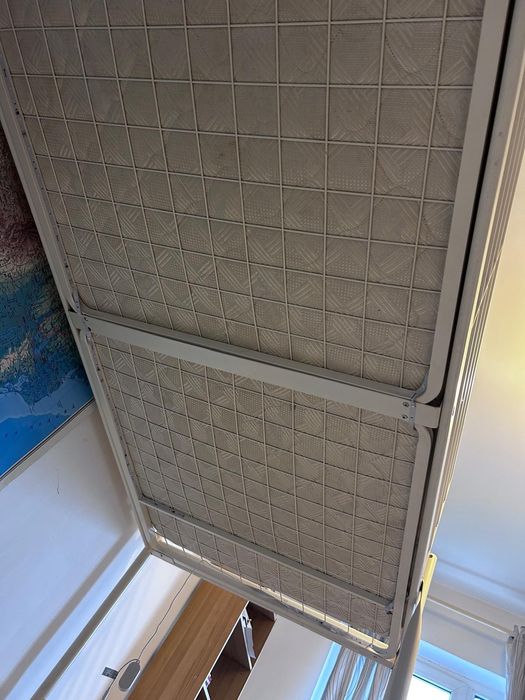 Pat cu scară IKEA si saltea condiții f bune