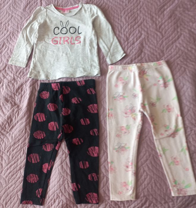 ЛОТ ИЗПОЛЗВАНИ  бебешки дрешки за момиче р-р 86(12-18м.)