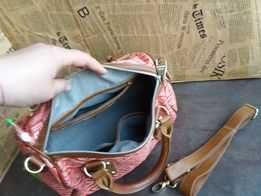 дамска чанта Steve Madden,плетена  кошница,сламена