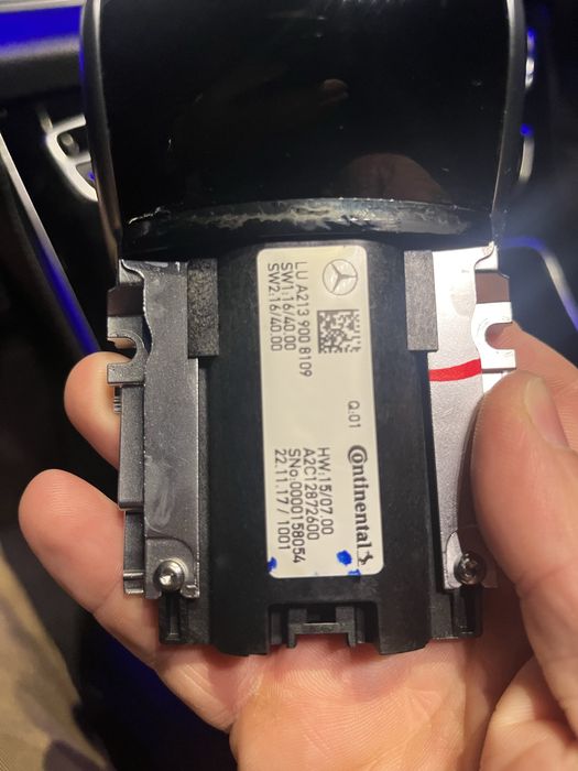 Joystick touchscreen Mercedes E Class 2017 W213