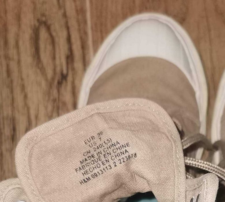 Ghete sport panza bumbac