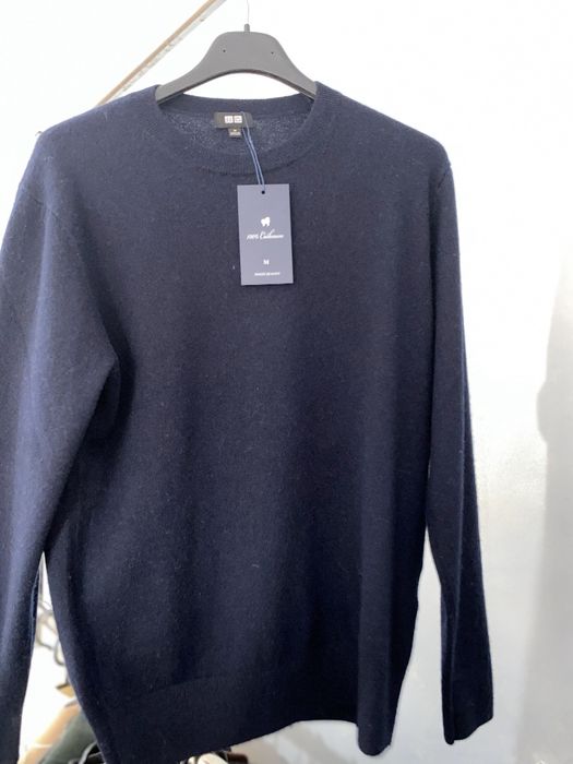 Pulover 100% Cashmere natural – calitate premium – albastru