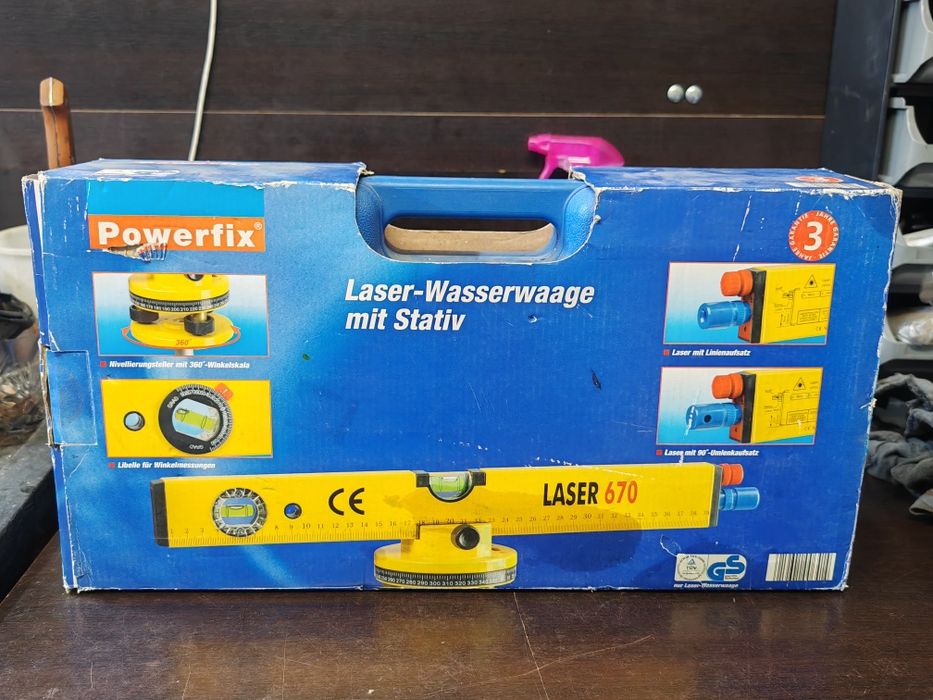 Чисто нов лазерен нивелир Powerfix laser 670
