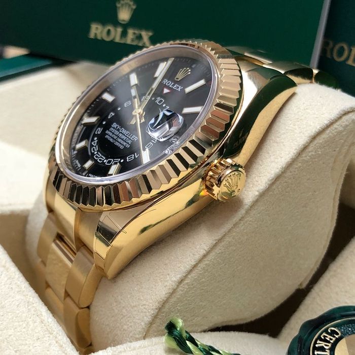 Rolex  Sky - Dweller  Black  Dial