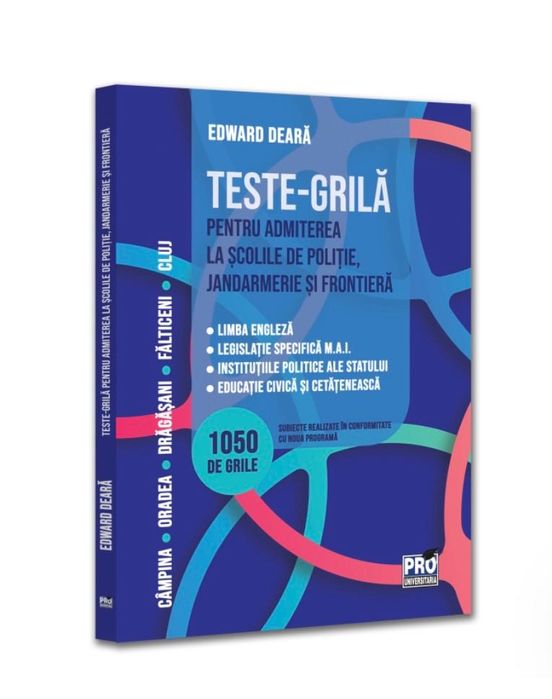 Teste psihologice GRATUITE pentru politie, armata, pompieri, jandarmi si penitenciare