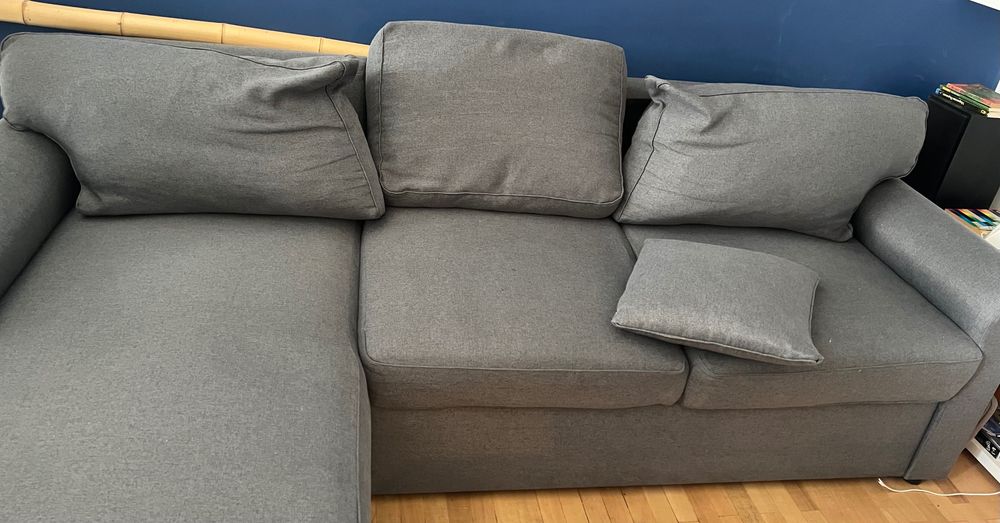 Триместен диван с опция сън