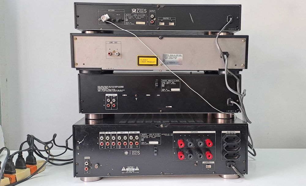 Amplificator Sony TA-F519R Linie Hi-Fi  Made in Japan – CD Deck Tuner 4 Piese