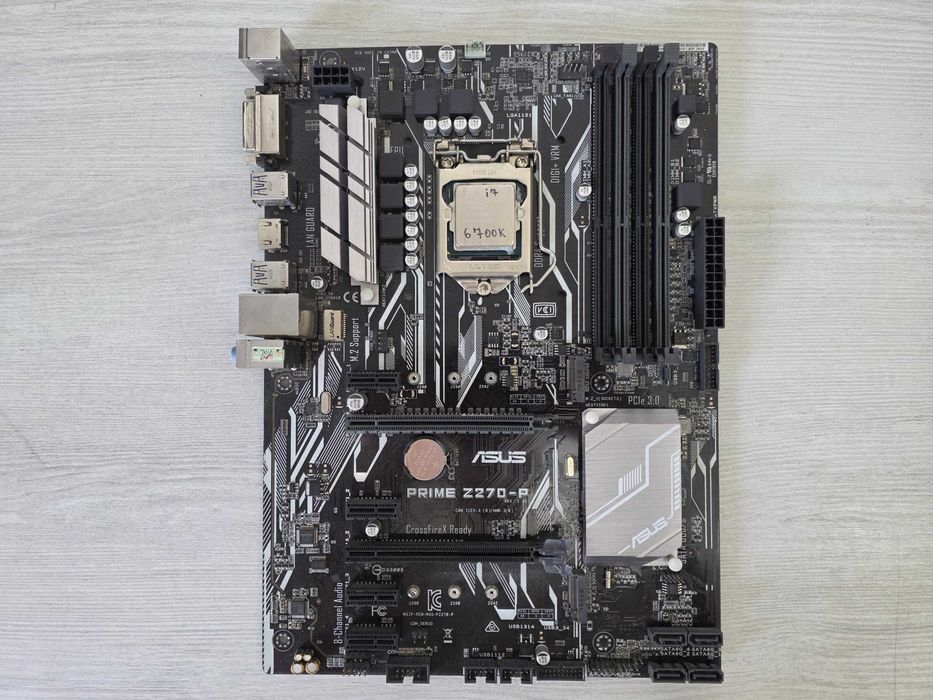 Комплект ASUS PRIME Z270 + Intel Core i7-6700K