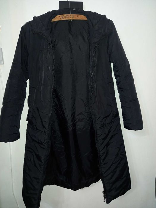 Geaca lunga dama Naf Naf, marime S