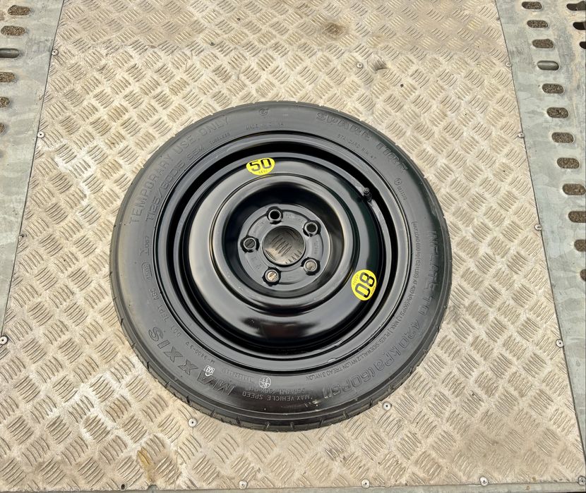 Патерица/Резервна гума 125/80/15 5x114.3-Hyundai/Kia/Mazda/Mitsubishi