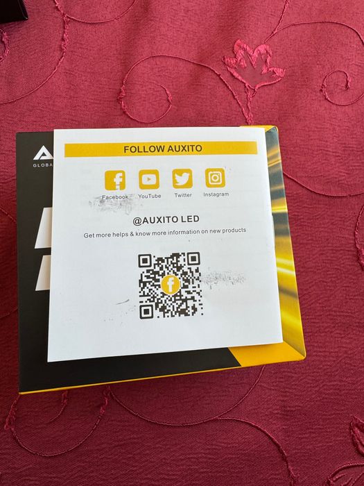 Диодни-LED крушки H7  с вграден вентилатор AUXITO