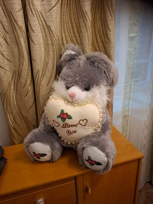 Мягкая игрушка заяц