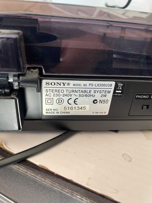грамофон Sony ps-lx300usb
