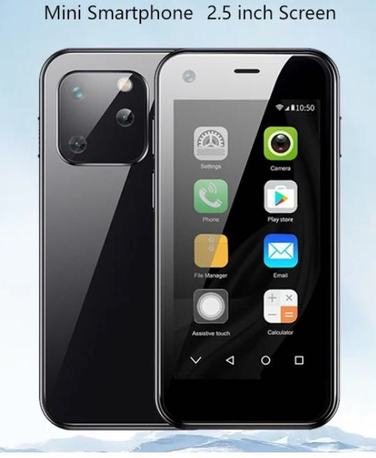 НОВ! Мини смартфон SERVO 12S 1GB 8GB 3G Black