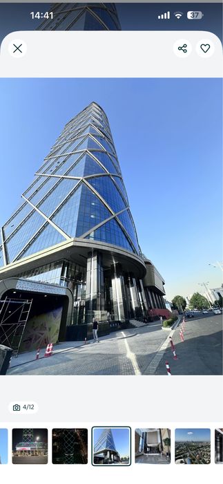 Срочно продается квартира ЖК: Piramit Tower 2 комнатная 57 кв 24 этаж