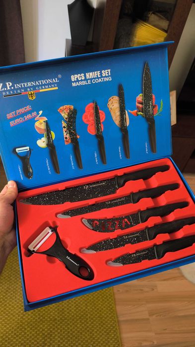 Lot 1 set tacamauri, 2 set cutite, 3 set lenjerie