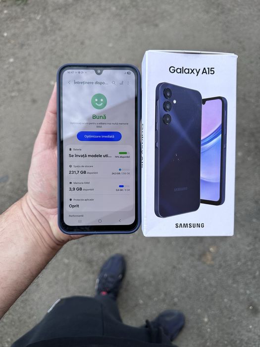 Samsung Galaxy A15 Albastru 256 Gb 8Gb Ram(dezmembrez telefoane)