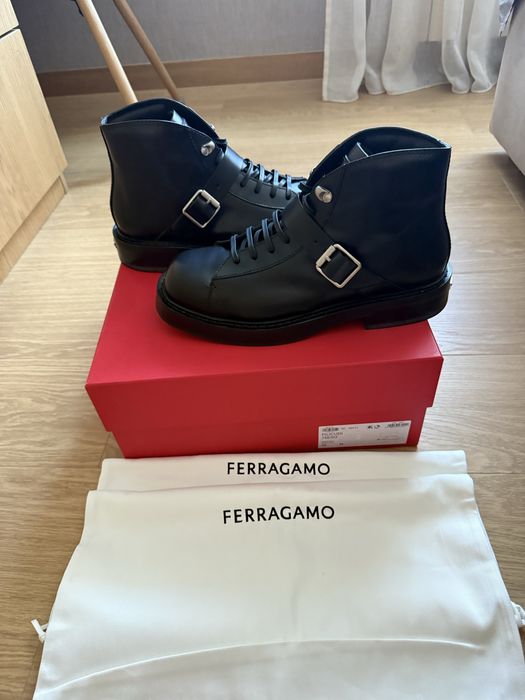 Ferragamo Combat boots размер 44