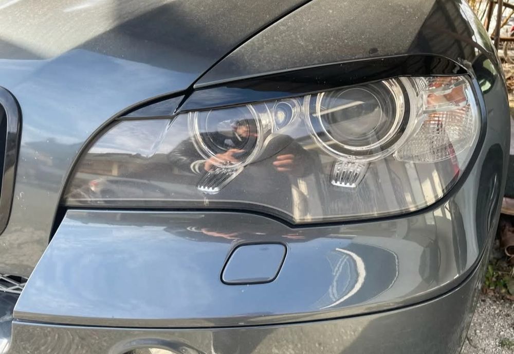 Вежди за фарове за BMW X5 E70 БМВ Х5 Е70 черни пиано лак