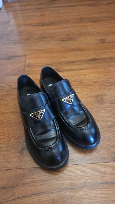 Лоферы черные, 37 размер