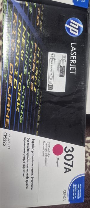 Toner original HP 307A (CE742A)
