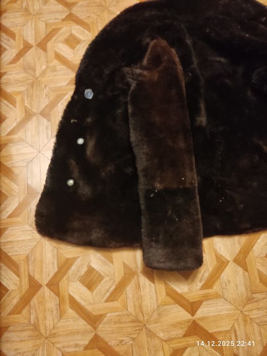 Шуба  мутон (цигейка) детская