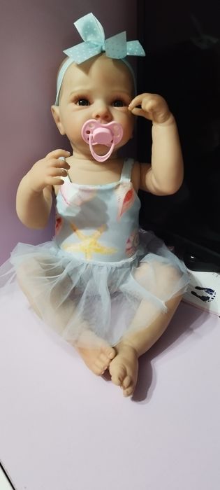 Реалистично бебе 45 см с изцяло винилови тяло