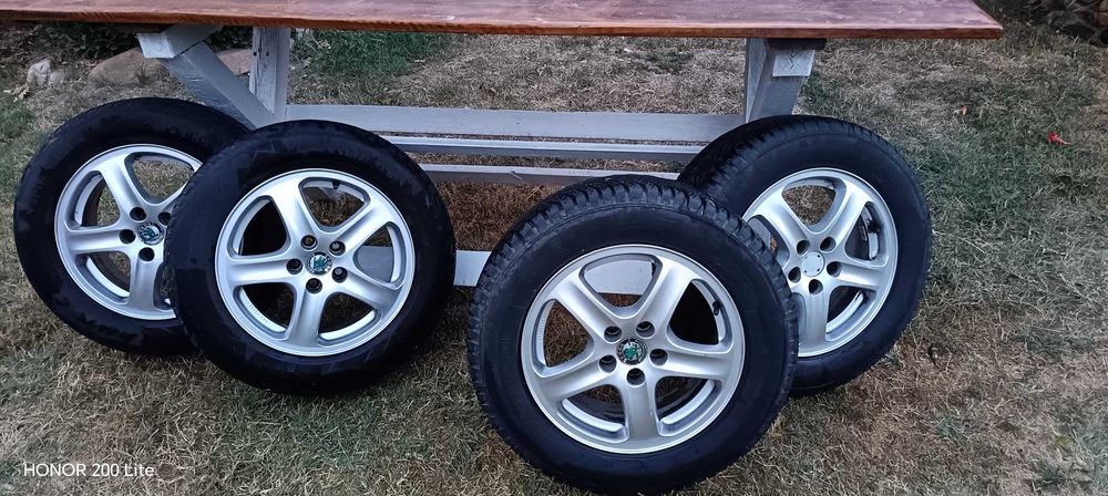 Jante de aluminiu R15 originale skoda octavia 1