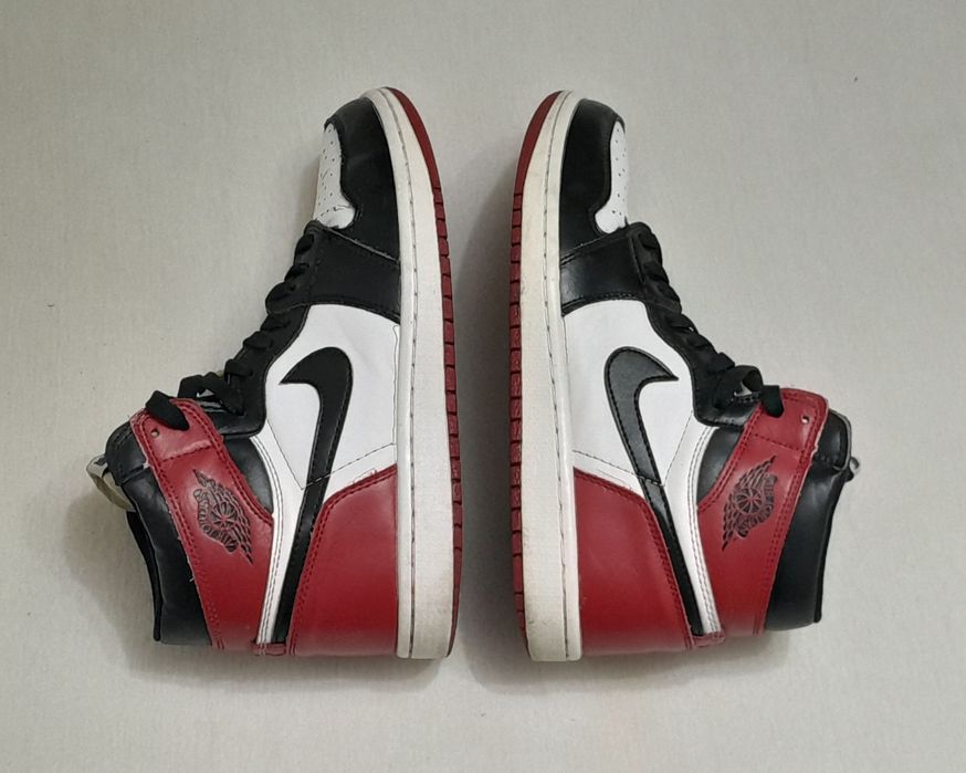 Jordan 1 Retro BG Black Toe, Chicago Bulls, Nr.42 EU