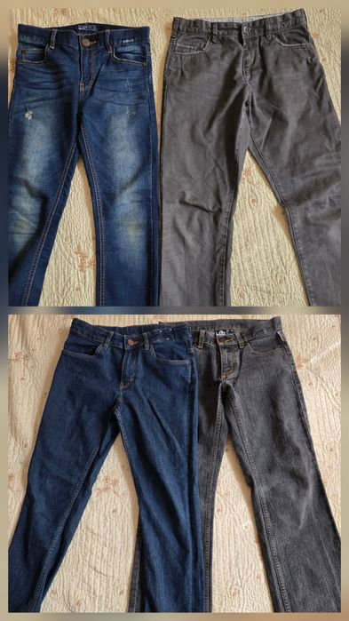 Pantaloni copii, jeans, blugi, marime 11 ani, 11-12 ani, 146, 152 cm