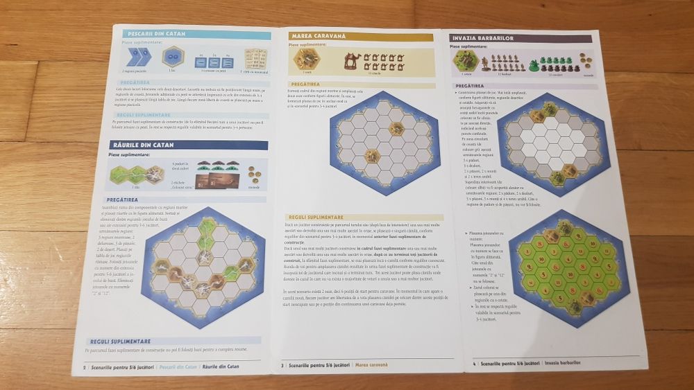 Catan - extensia Negustori si Barbari, 5-6 persoane