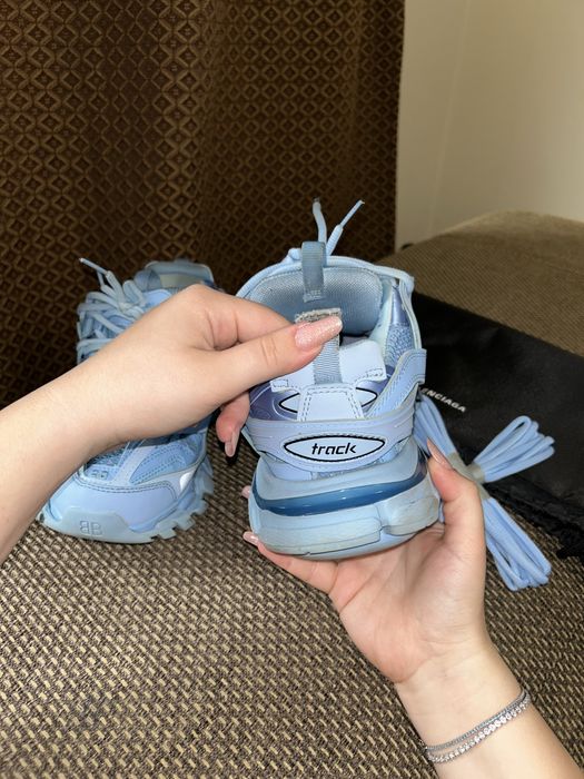 Balenciaga Track baby blue