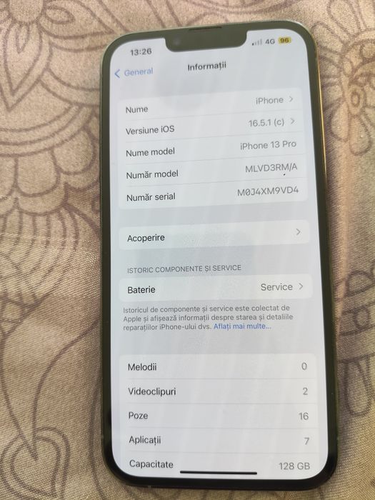Vând 13 pro 10 din 10 perfect funcțional