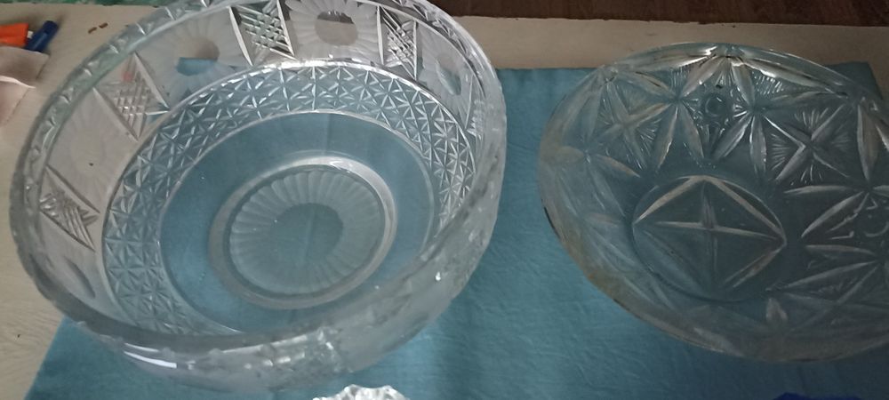 Вазочки хрустальные  б/у