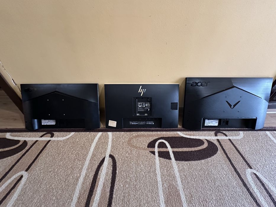 Геймърски монитори Acer и Hp