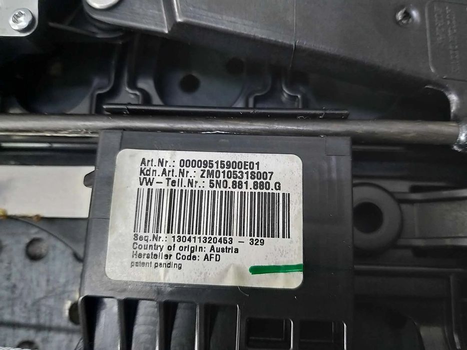 Suport lombar scaun stanga fata audi a6 c7 4g 5n0881880g