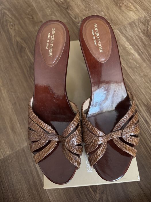 Обувки с ток Sergio Rossi