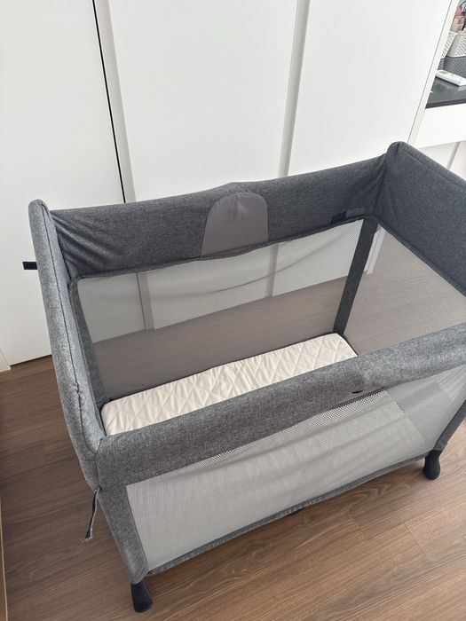 Bugaboo Stardust Grey Melange манеж-кроватка, отличное состояние