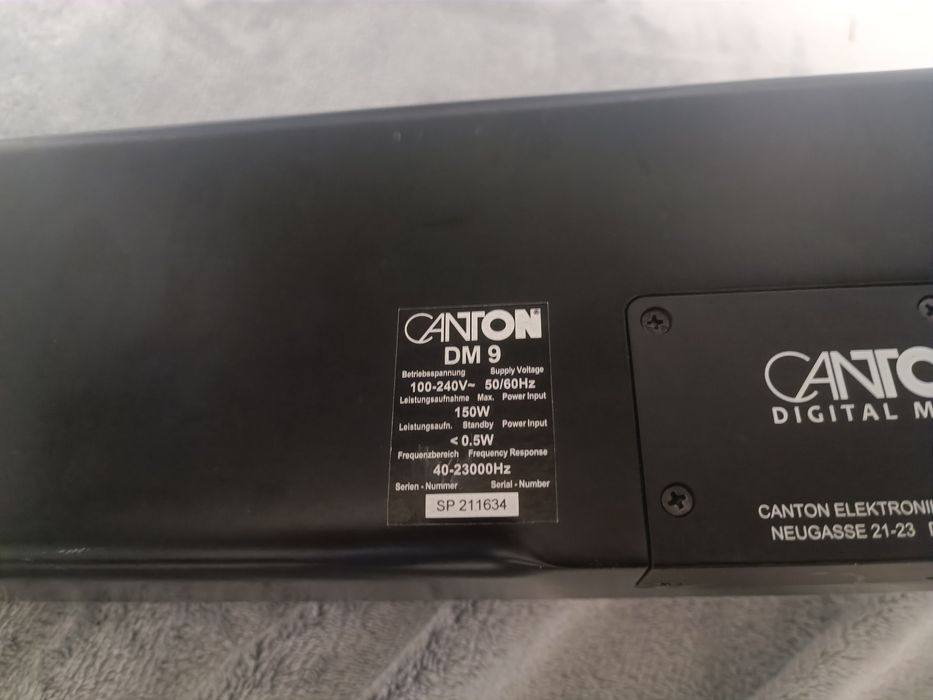 Soundbar Canton dm9