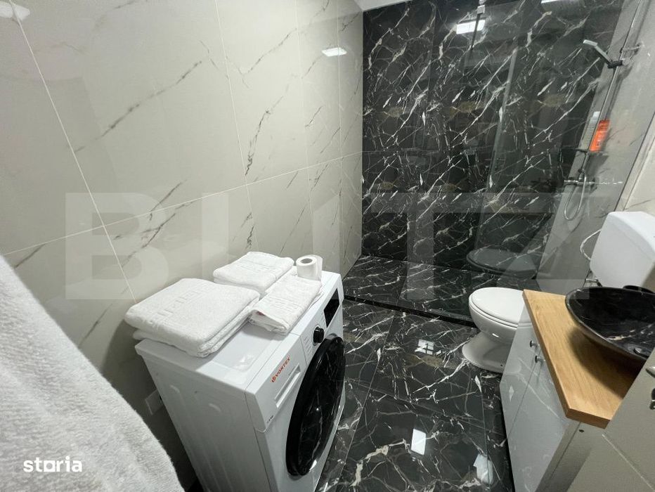Apartament modern cu terasa de 15 m2 si priveliste panoramica – 58 m